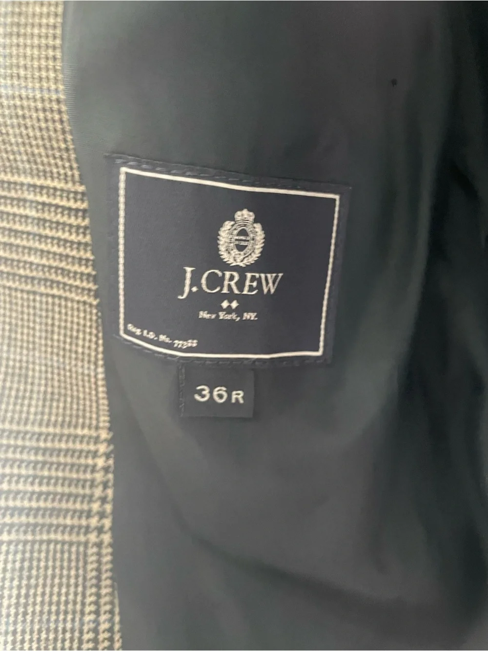 J. Crew Thompson Suit
